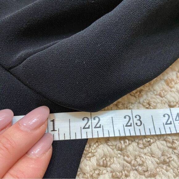 Ladies Alfred Dunner Black Three Button Blazer Size 12 - Picture 6 of 9